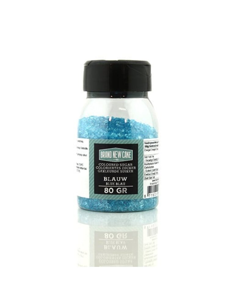 BrandNewCake BrandNewCake Gekleurde Suiker Blauw 80 g