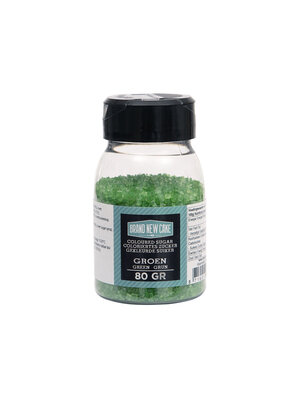 BrandNewCake Gekleurde Suiker Groen 80 g