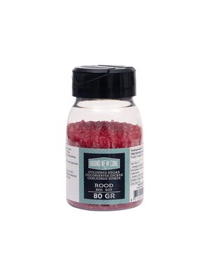 BrandNewCake Gekleurde Suiker Rood 80 g
