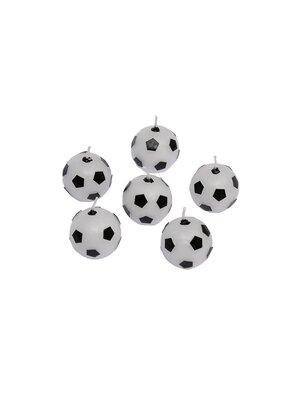 Taartkaarsjes Voetbal 6st
