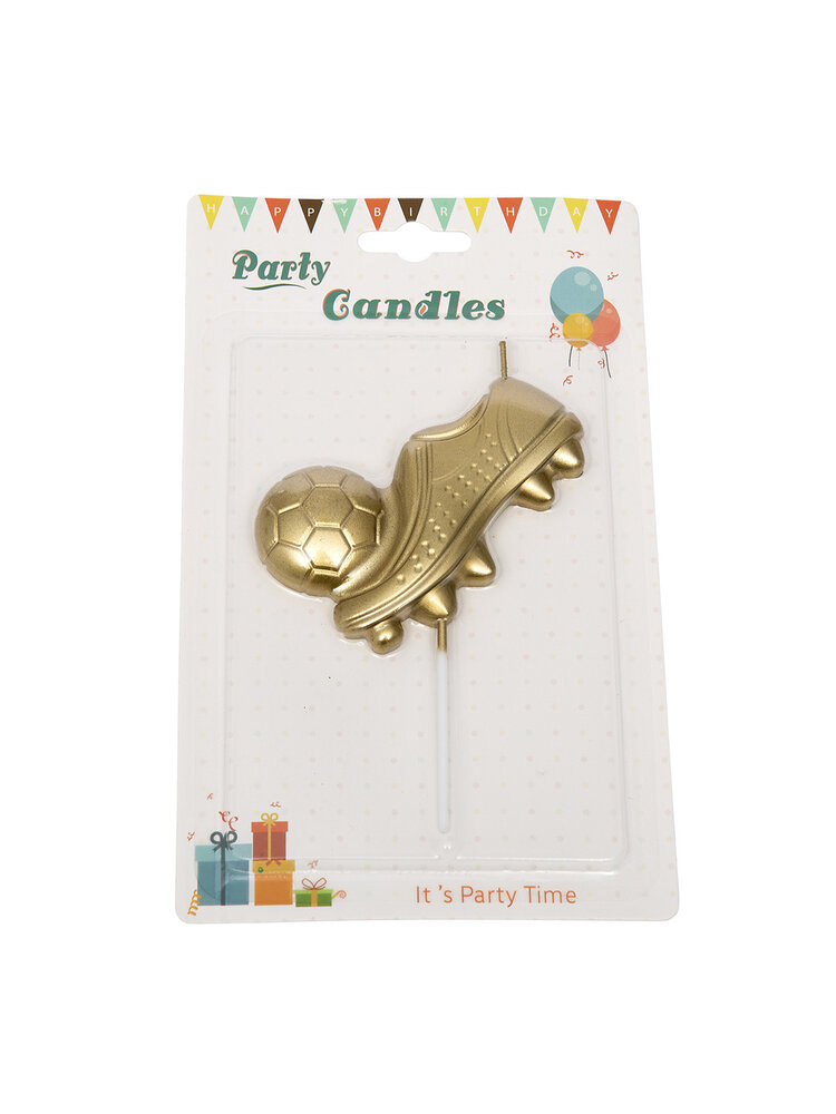 Taartkaarsje Gouden Voetbalschoen