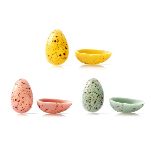Dobla Chocoladedecoratie Ei Assortiment Spikkel (156 stuks) Dobla Chocoladedecoratie Ei Assortiment Spikkel (156 stuks)