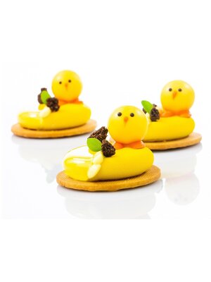 Dobla Dobla Chocoladedecoratie Kuikentje (18 stuks)