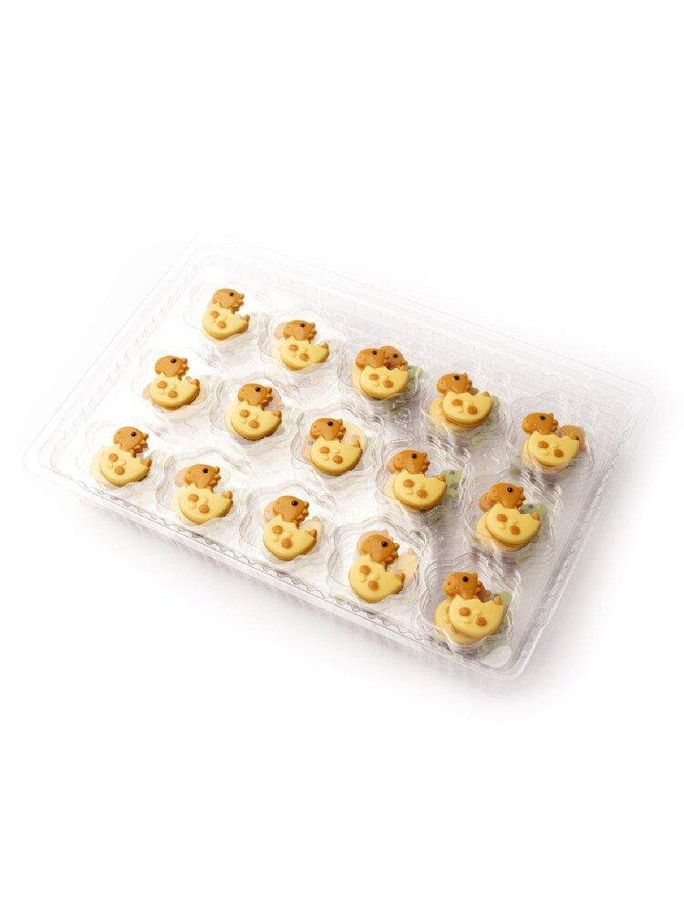 Dobla Dobla Chocoladedecoratie Dinosaurus Assortiment (90 stuks)