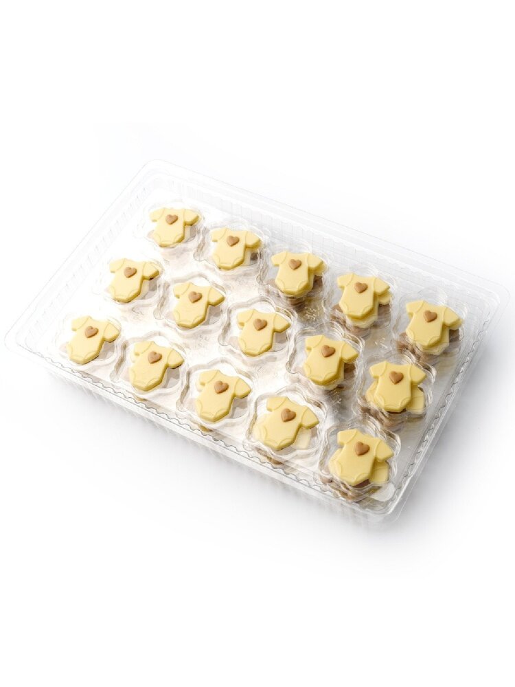 Dobla Dobla Chocoladedecoratie Newborn Baby Assortiment (90 stuks)