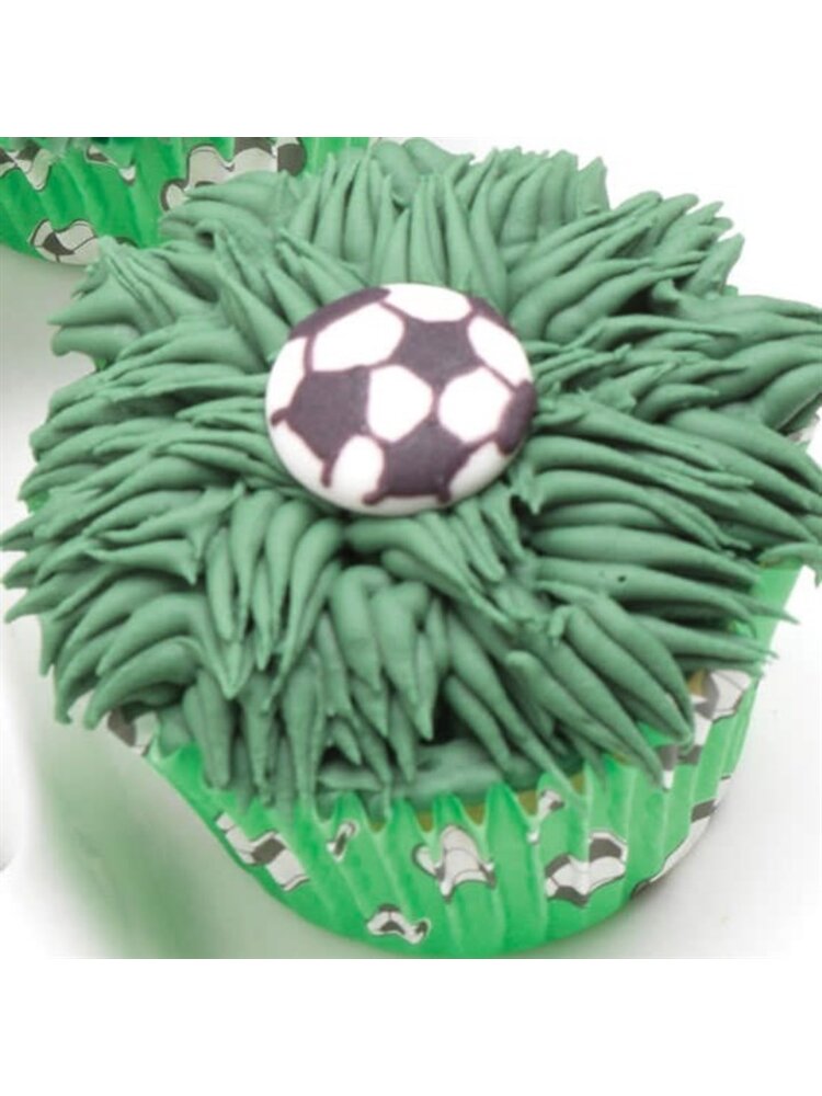 Culpitt Culpitt Suikerdecoratie Voetbal (12 stuks)