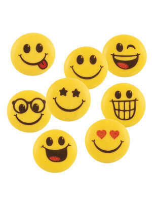 Günthart Günthart Suikerdecoratie Smiley (150 stuks)