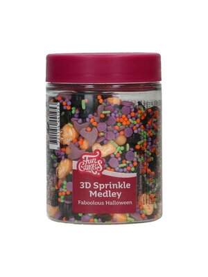FunCakes 3D Sprinkle Medley - Faboolous Halloween 70 g
