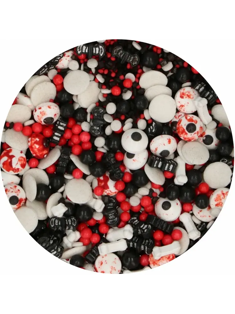 FunCakes FunCakes 3D Sprinkle Medley - Bloody and Bat 70 g
