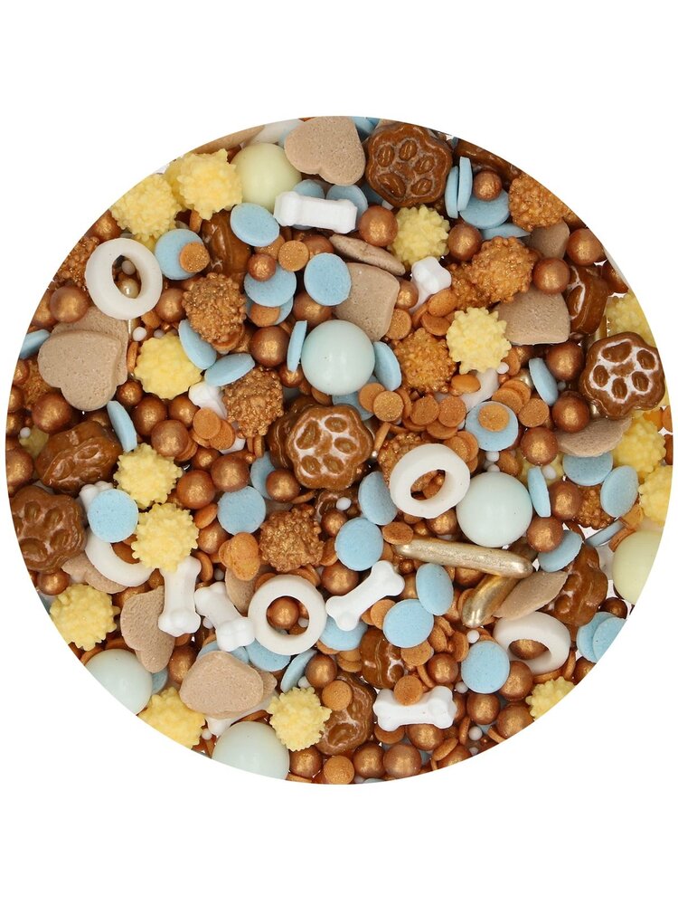 FunCakes FunCakes 3D Sprinkle Medley - Puppy Love 70g