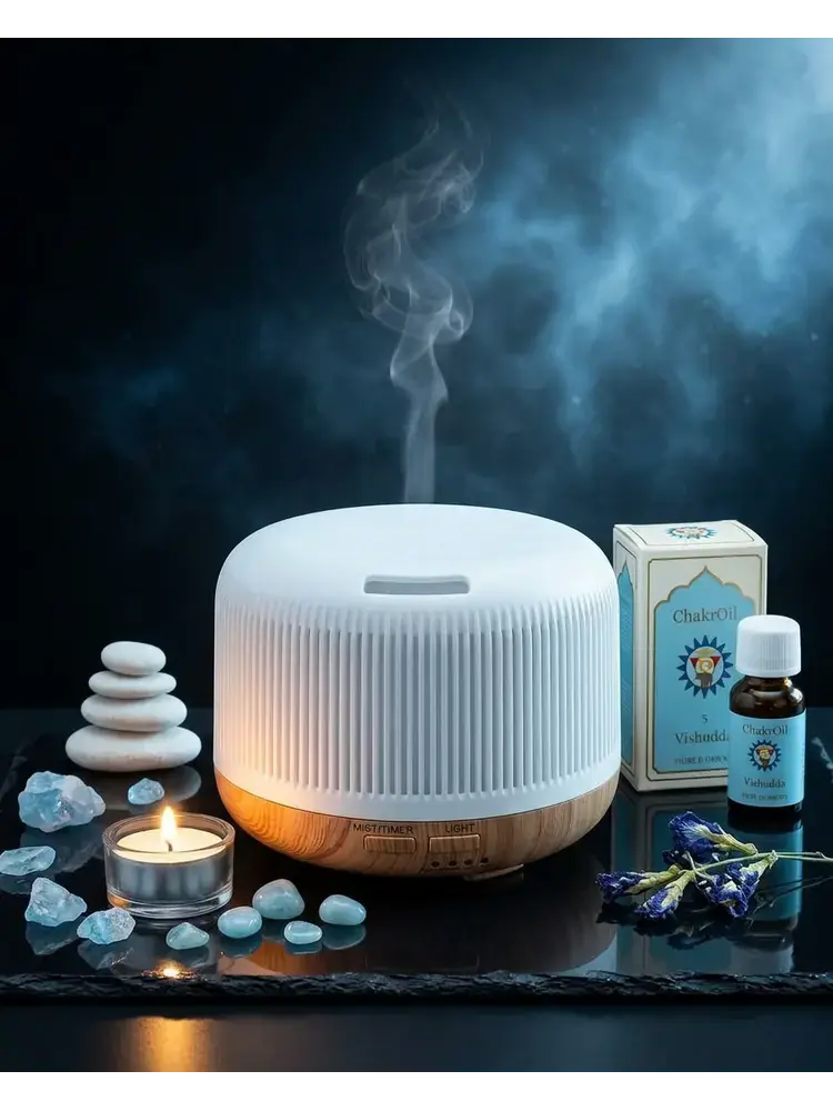 Aroma diffuser Round white naturel 300 ml