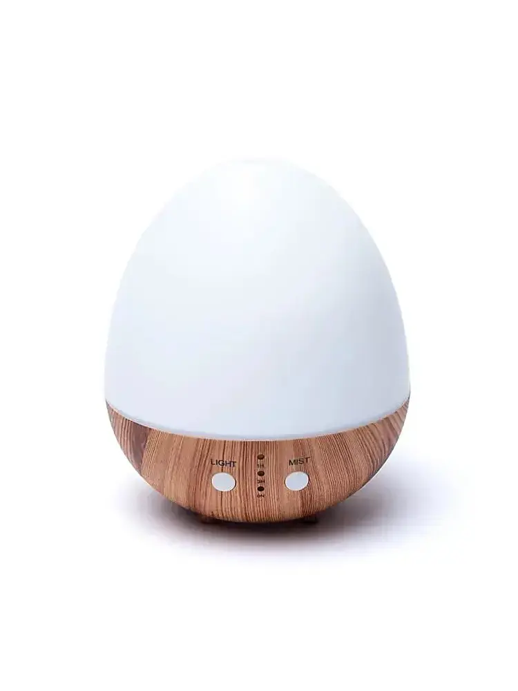 Aroma diffuser Oval white naturel USB 200 ml