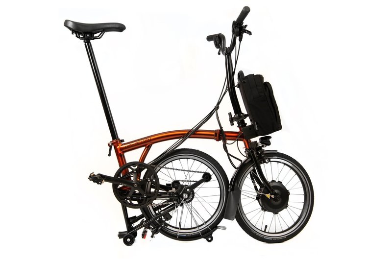 Brompton BROMPTON C-Line | Electric | Flame Lacquer