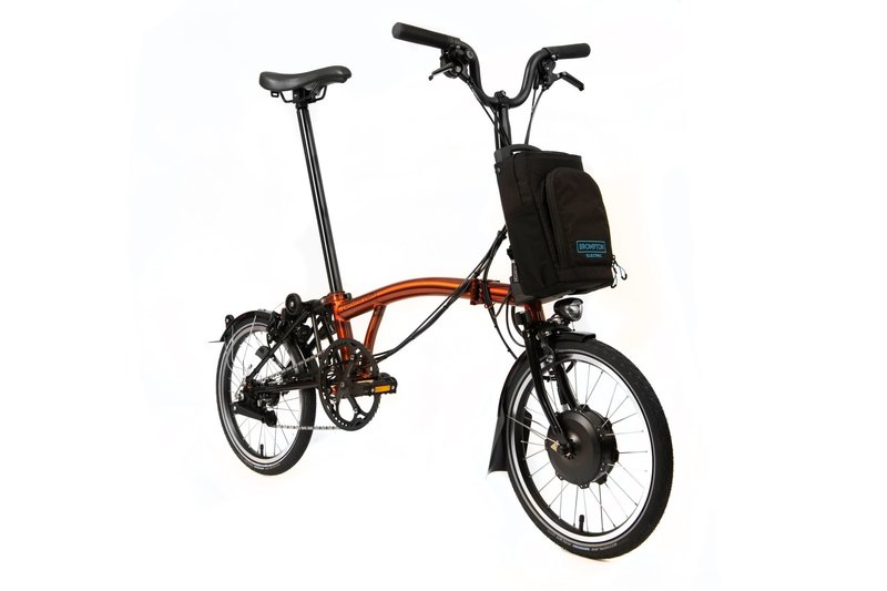 Brompton BROMPTON C-Line | Electric | Flame Lacquer