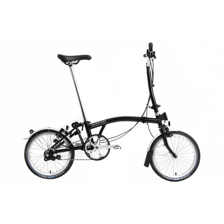 Brompton C-Line | 6 Versnellingen | Zwart - KOMUT