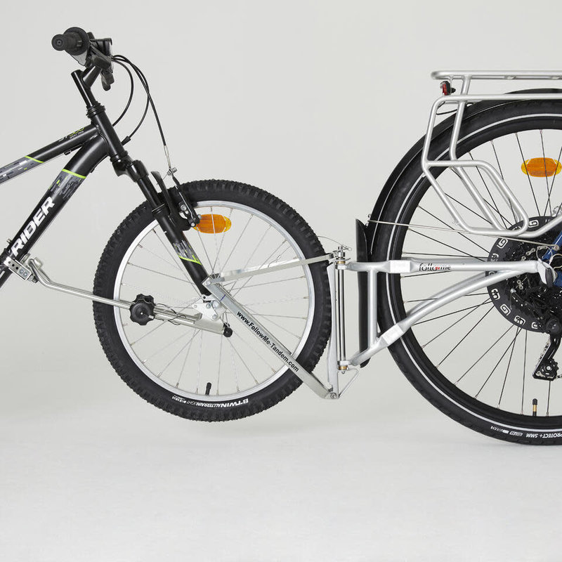 Parent-child tandem hitch for quick 