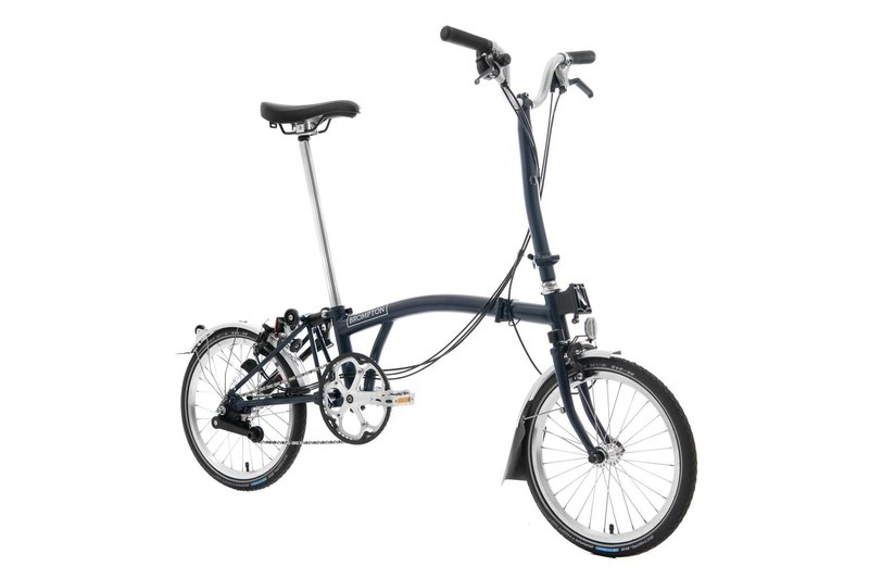 Brompton C-Line | 6 Speed | Reflectors Only | Tempest Blue