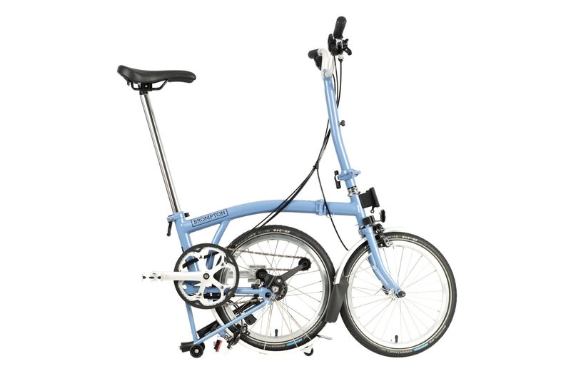 Brompton C-Line | 6 Speed | Reflectors Only | Cloud Blue