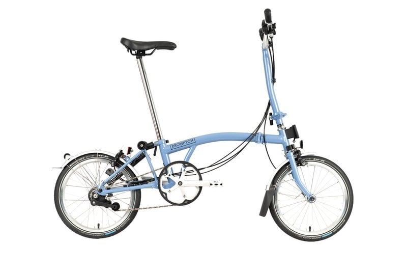 Brompton C-Line | 6 Speed | Reflectors Only | Cloud Blue