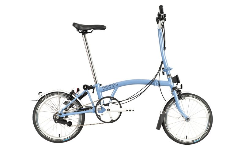 Brompton C-Line | 6 Vitesses | Réflecteurs |  Cloud Blue