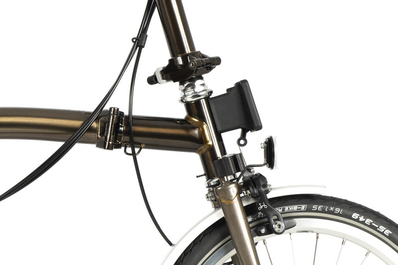 Brompton C-Line | 6 Speed | Reflectors Only | Gloss Black Lacquer