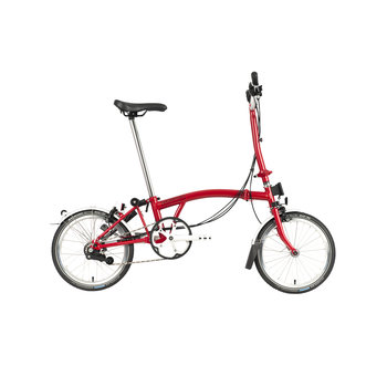 Brompton C-Line | 6 Speed | Reflectors Only | House Red