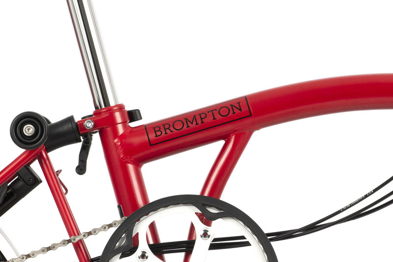 Brompton C-Line | 6 Vitesses | Reflectors Only | House Red