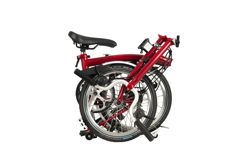 Brompton C-Line | 6 Vitesses | Reflectors Only | House Red