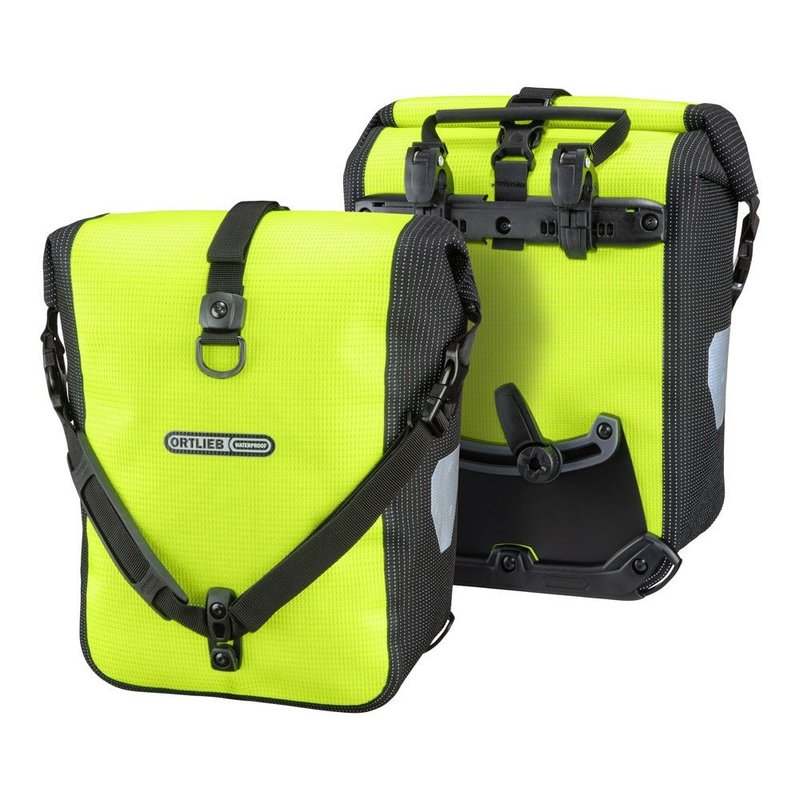 Ortlieb Sport-Roller High Visibility - 25 L  - Neon yellow Black reflex