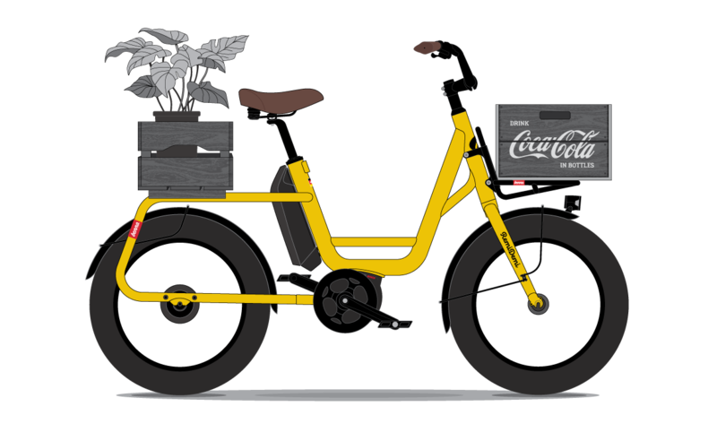 Benno Bikes RemiDemi 9D -  Turmeric Yellow