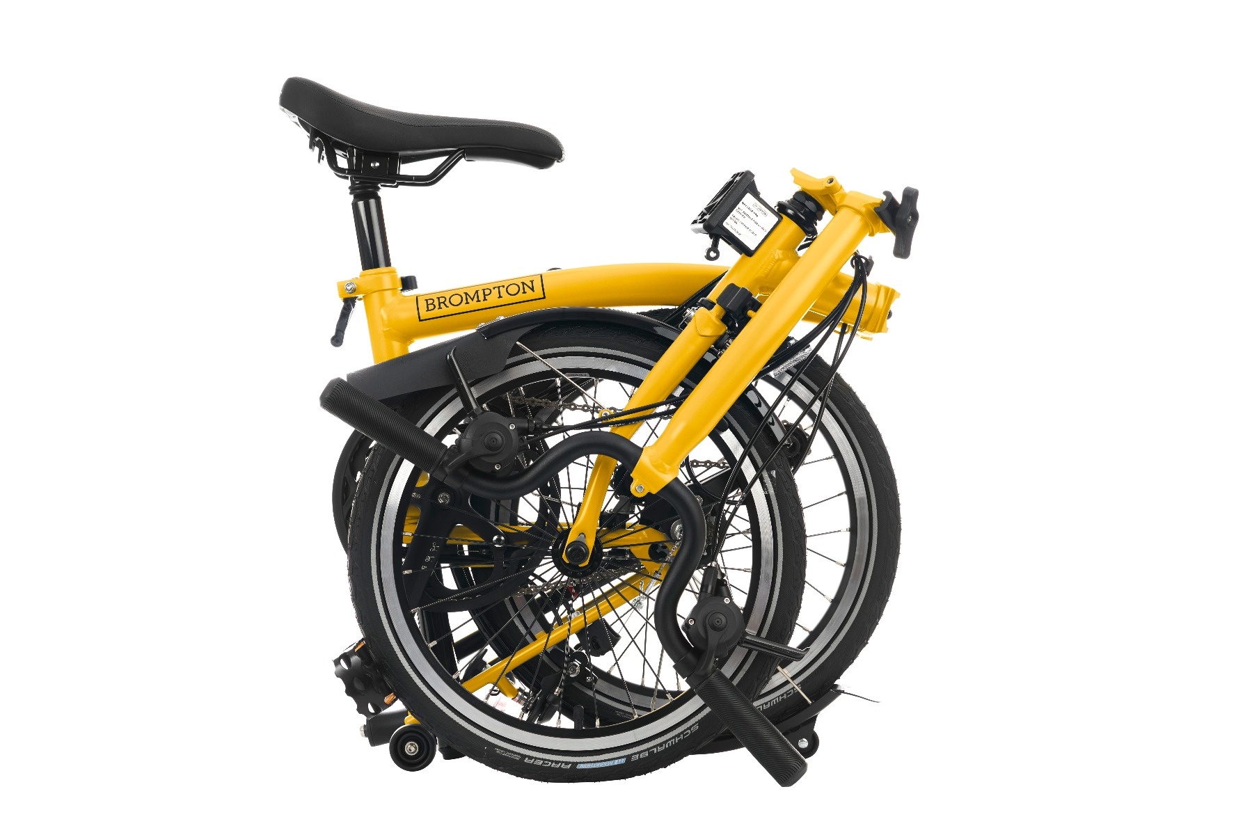Brompton hotsell yellow bike