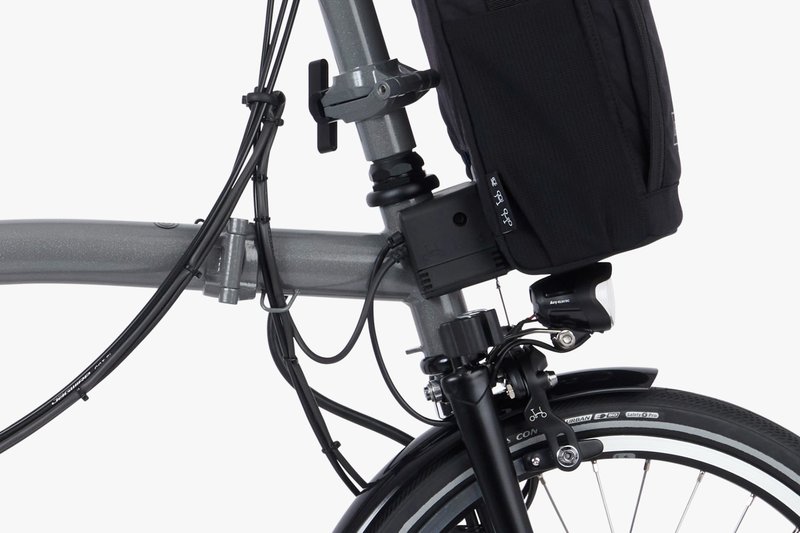 Brompton BROMPTON P-line Electric | 4 Speed | Storm Grey Metallic