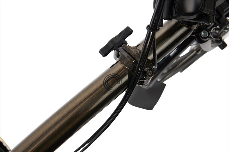 Brompton C-Line | 6 Speed | Gloss Black Lacquer