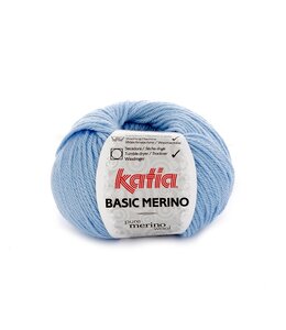 Katia Basic merino - Hemelsblauw 34