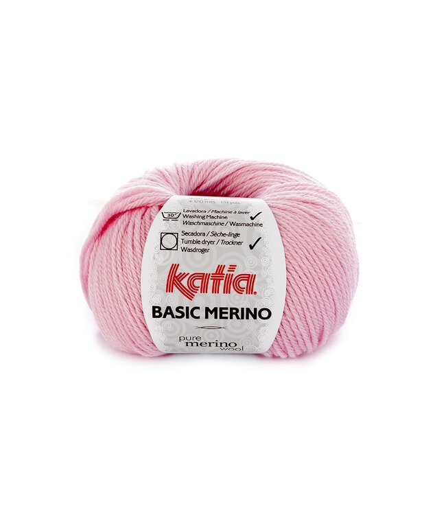 Katia Basic merino - Bleekrood 25