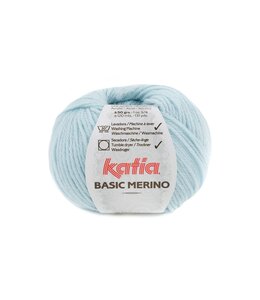 Katia Basic merino - licht Hemelsblauw 86