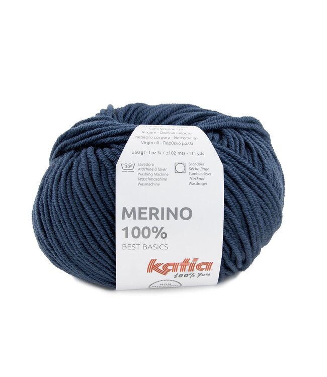 Katia Merino 100% - Blauw 53
