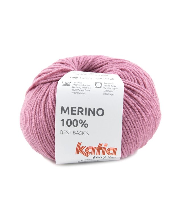 Katia Merino 100% - Bleekrood 37