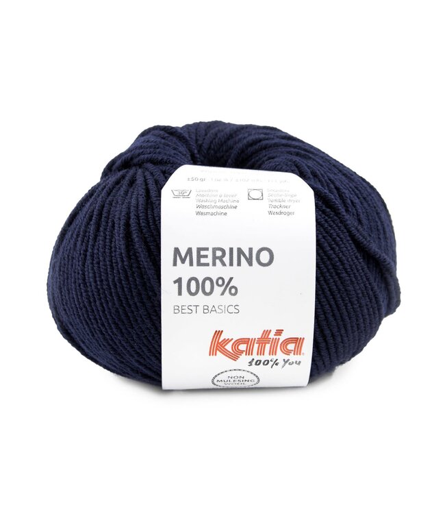 Katia Merino 100% - Donker blauw 5