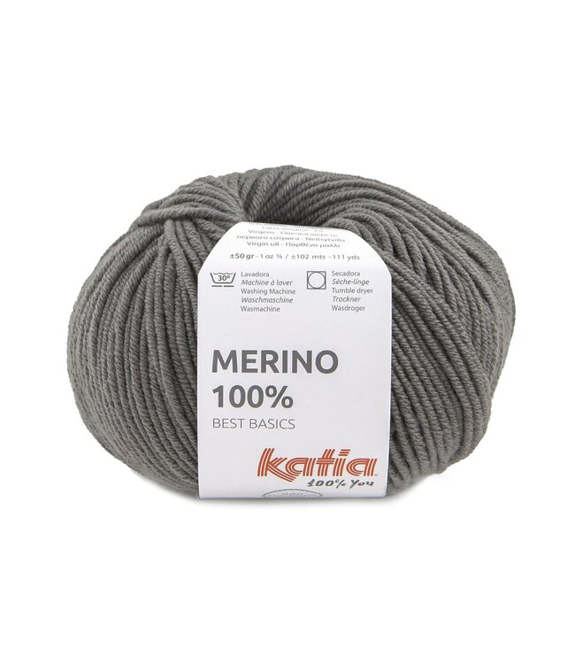 Katia Merino 100% - Kwartsgrijs 85
