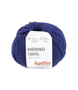 Katia Merino 100% - Medium blauw 51
