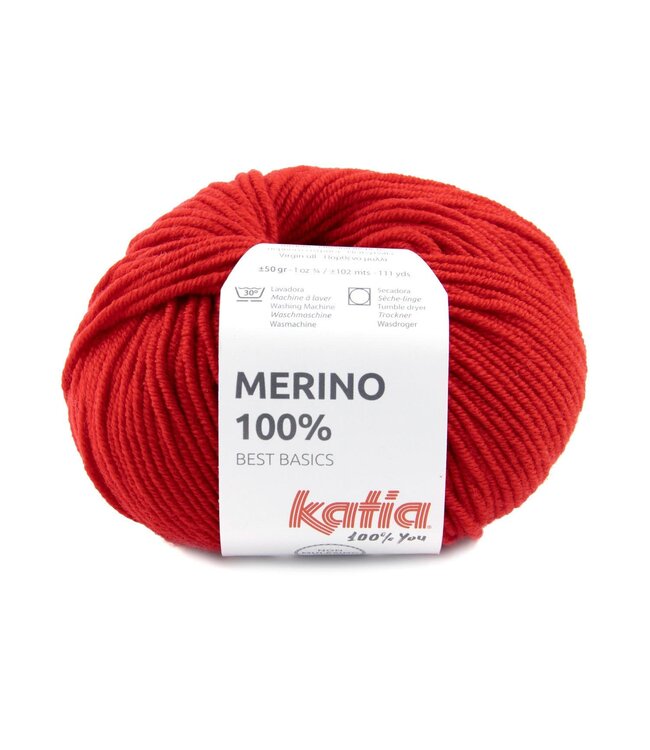 Katia Merino 100% - Rood 4