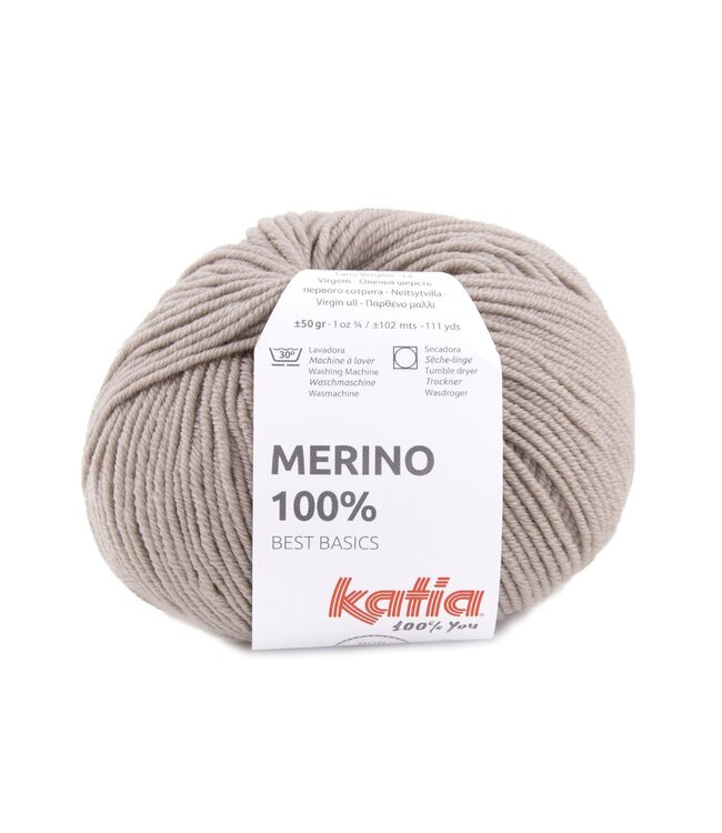 Katia Merino 100% - Steengrijs 40