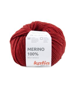 Katia Merino 100% - Wijnrood 52