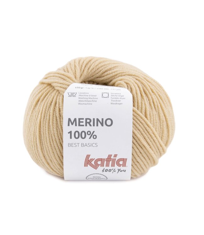 Katia Merino 100% - Zandgeel 83 X