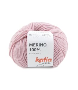 Katia Merino 100% - Zeer licht bleekrood 7