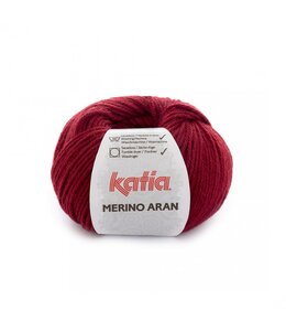 Katia MERINO ARAN - Licht wijnrood 51