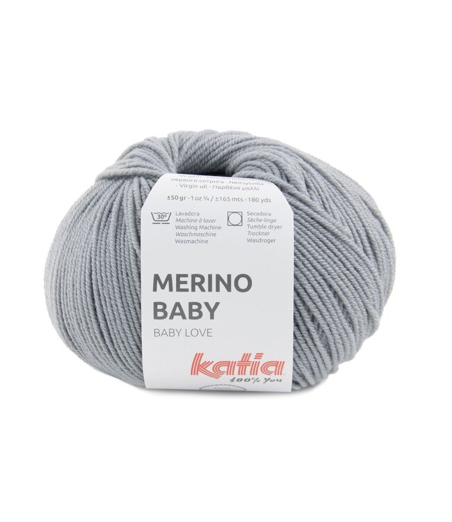 Katia Merino baby - Licht grijs 70