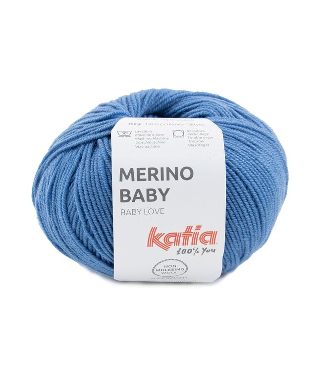 Katia Merino baby - Medium blauw