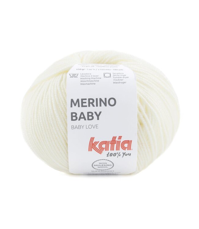 Katia Merino baby - Wit